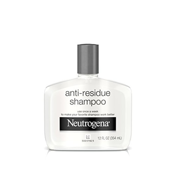 Neutrogena Anti-Residue Shampoo, Gentle Non-Irritating Clarifying Shampoo to Remove Hair Build-Up &amp; Residue, 12 fl. oz (Amazon)