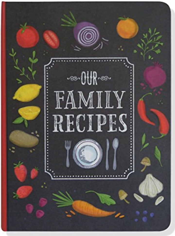 Our Family Recipes Journal (Amazon)