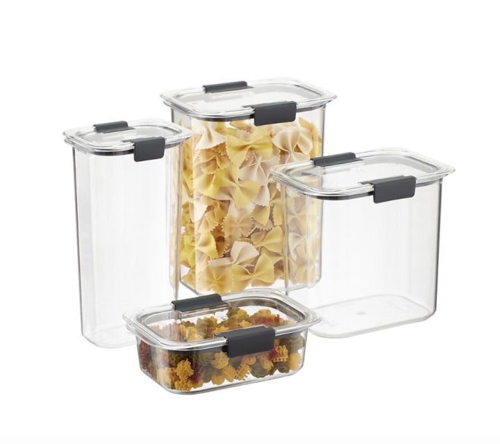 Rubbermaid Brilliance Pantry Set of 8