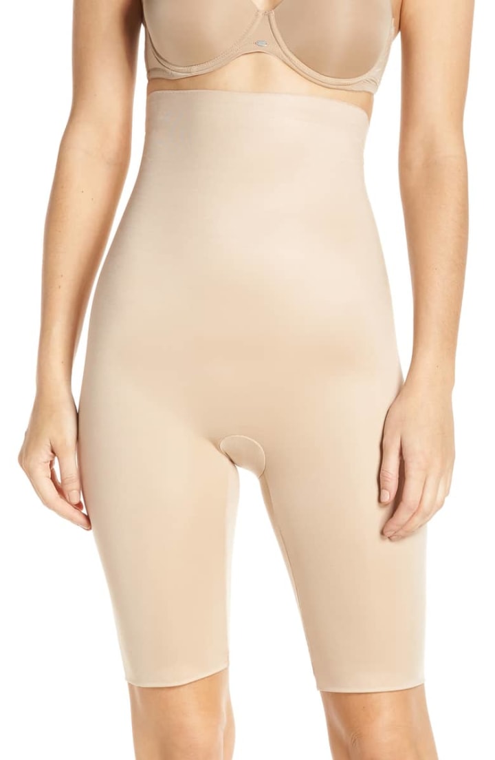 Spanx Power Conceal-Her High-Waisted Extended Length Short