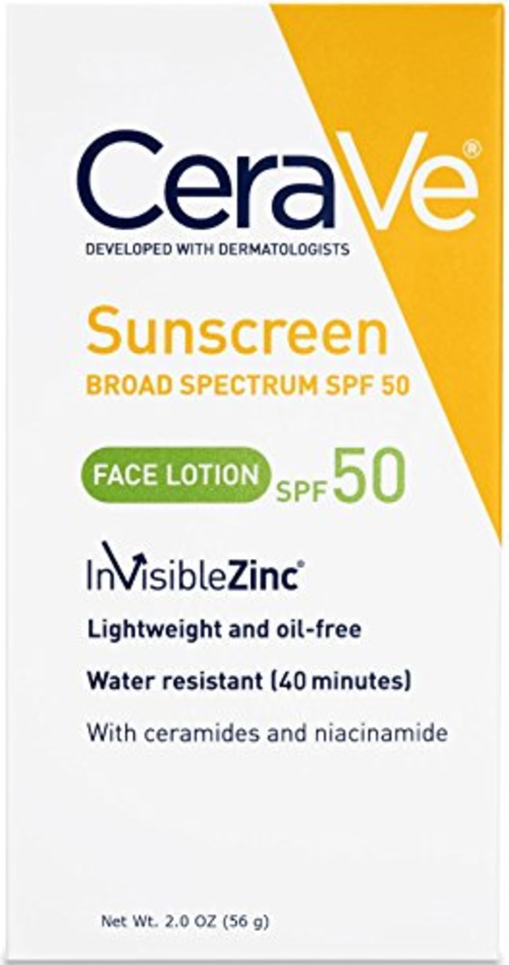 CeraVe Sunscreen Face Lotion SPF 50
