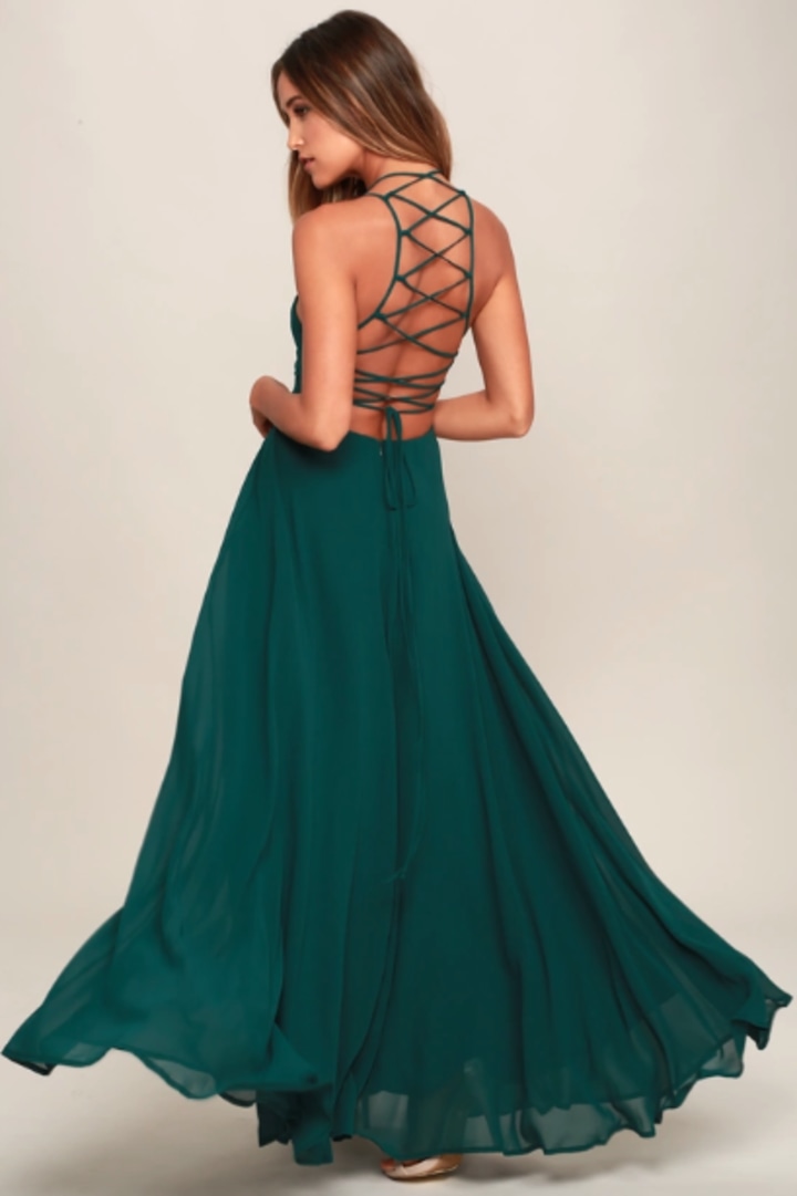 Strappy to be Here Maxi Dress