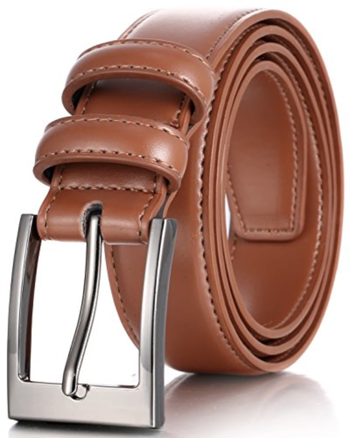 Marino's Men Genuine Leather Dress Belt