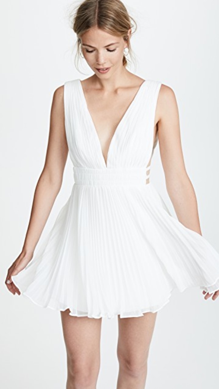 long white graduation dresses