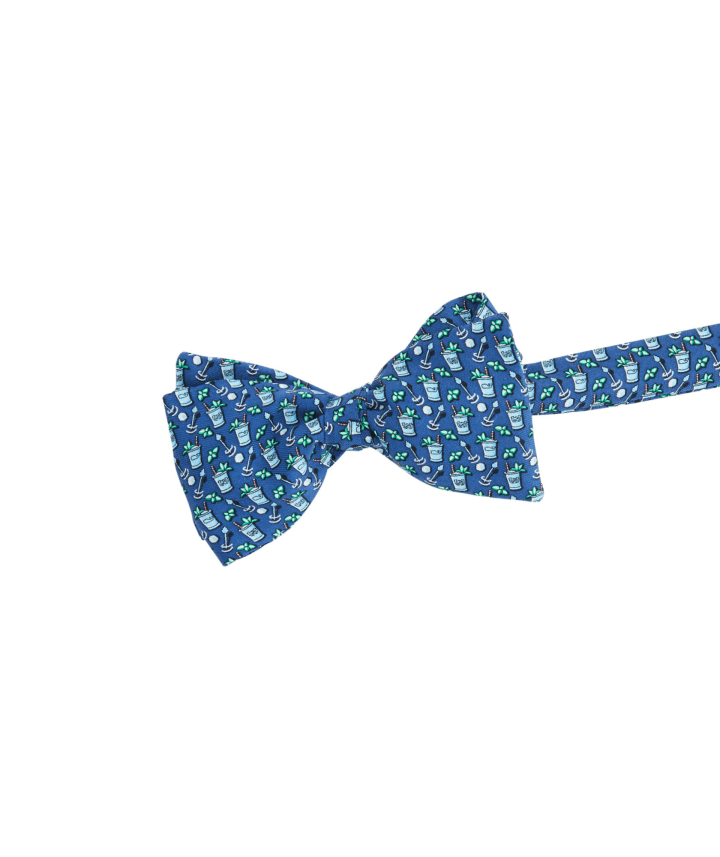 Kentucky Derby Mint Julep Printed Bow Tie
