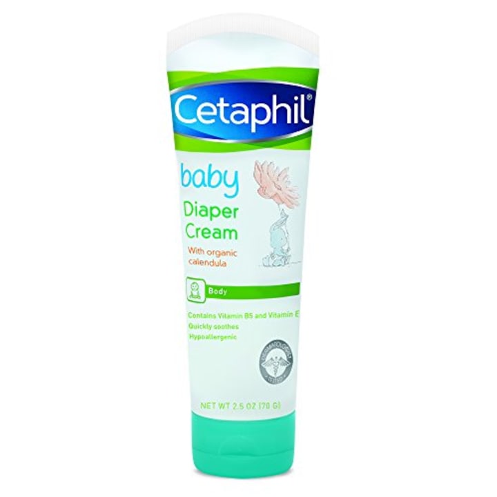 Cetaphil Baby Diaper Cream with Organic Calendula, Vitamin B5 and E, 2.5 Ounce
