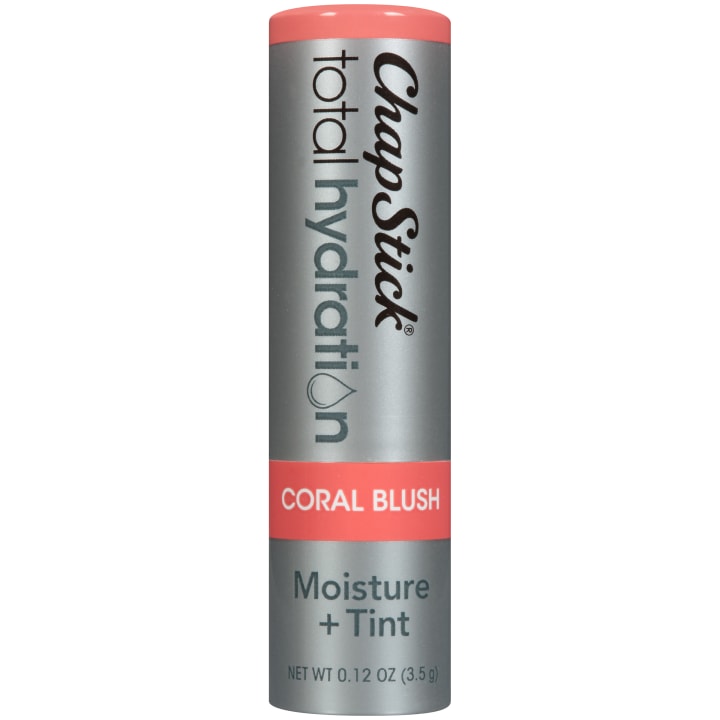 ChapStick Total Hydration Tinted Moisturizer Lip Balm, Coral Blush