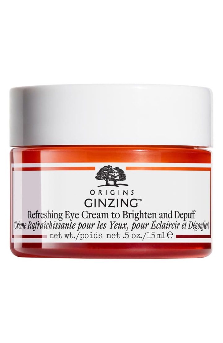 Origins Ginzing Refreshing Eye Cream To Brighten and Depuff By Origins for Unisex - 0.5 Oz Eye Cream, 0.5 Ounce
