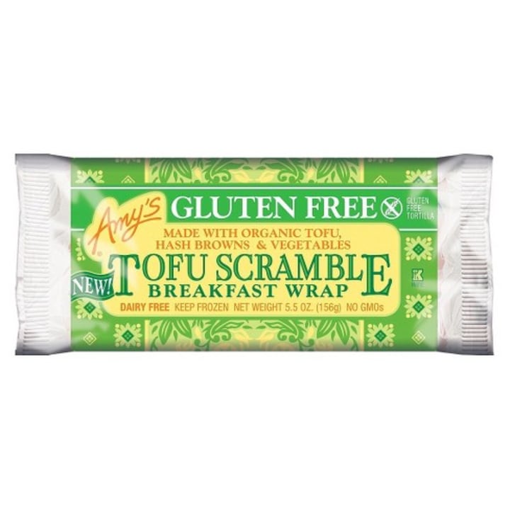 Amy&#039;s Gluten Free Tofu Scramble Frozen Breakfast Wrap - 5.5oz