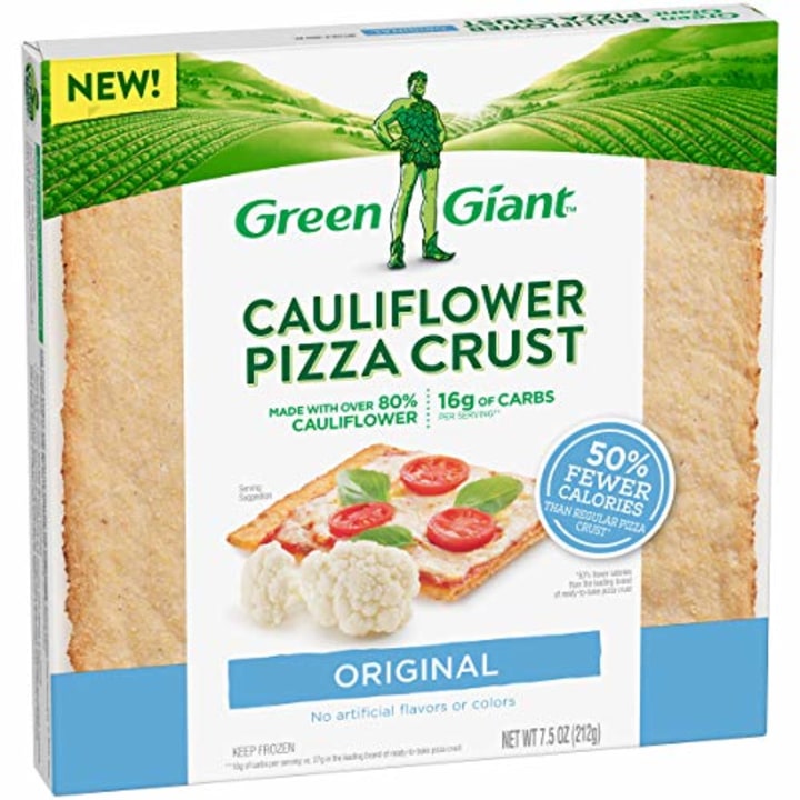 Green Giant Cauliflower Pizza Crust, Original, 7.5 Ounce (Frozen)