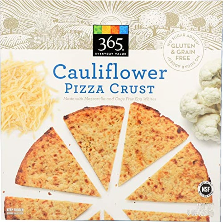 365 Everyday Value, Cauliflower Pizza Crust, 8 oz (Frozen)