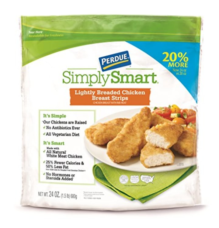 Perdue Simply Smart Organics Lightly Breaded Chicken Strips, 24 oz. (Frozen)