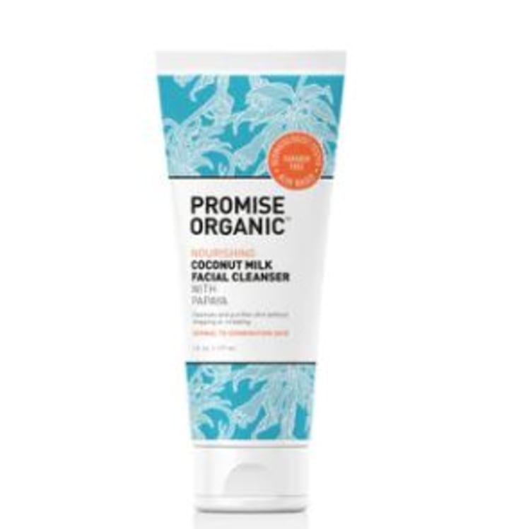 Promise Organic Nourishing Coconut Milk Face Cleanser With Papaya