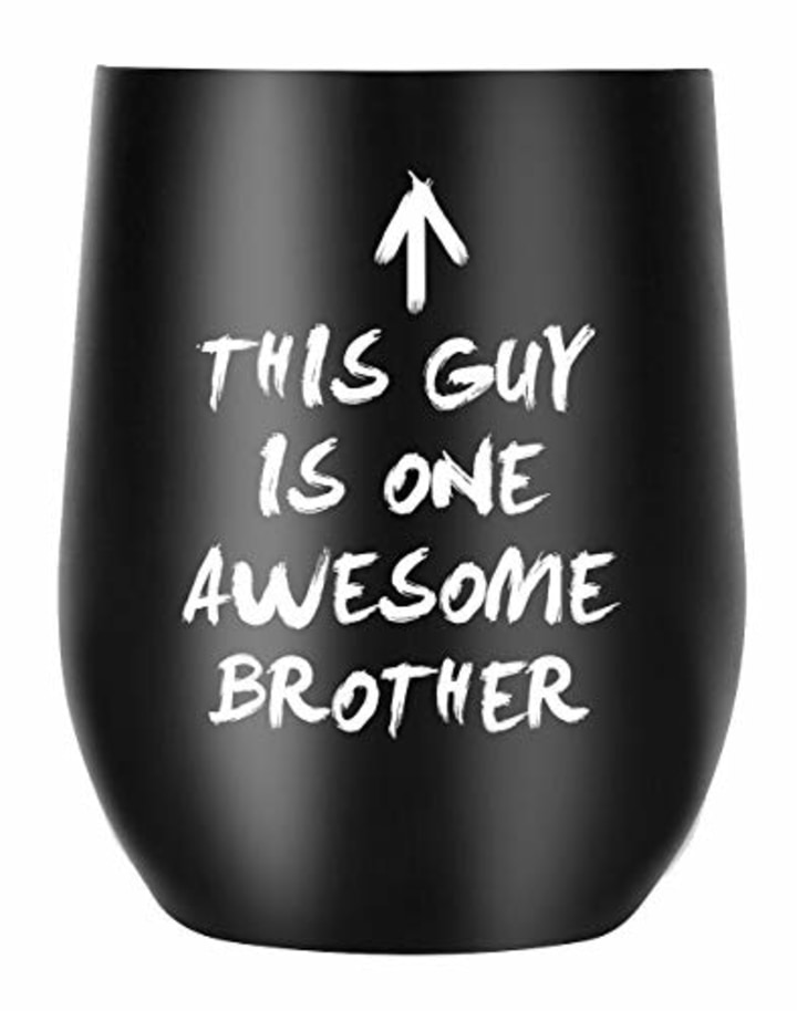 Brother Gifts Funny Mug for Birthday Graduation Christmas - This Guy Is One Awesome Brother (TU-AWESOME-BROTHER)