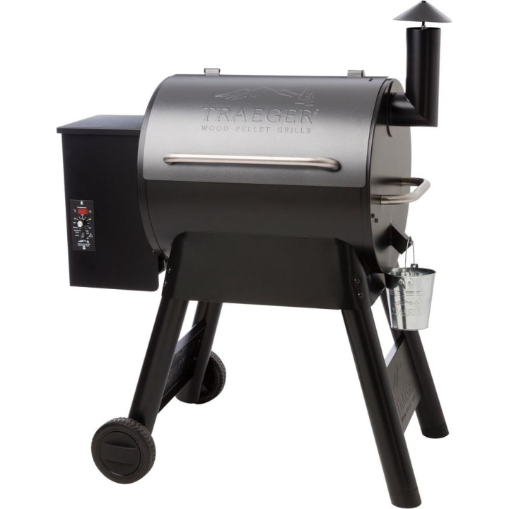 Eastwood 22 Wood Pellet Grill and Smoker in Silver Vein