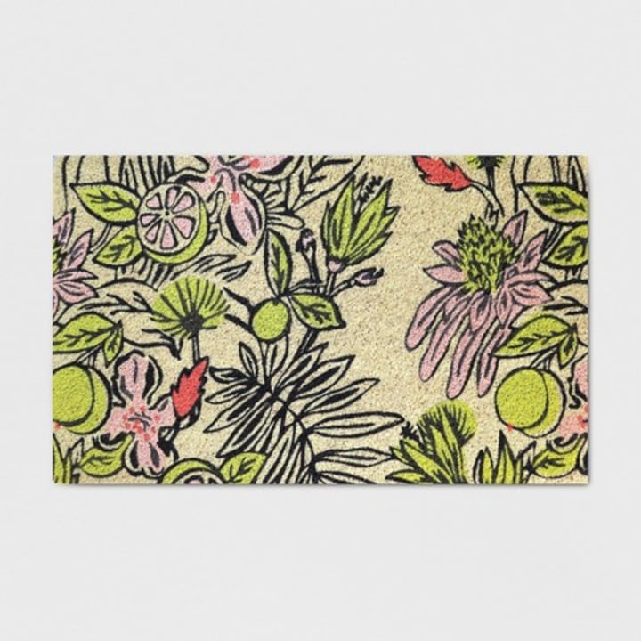 18&quot; x 30&quot; Party Floral Outdoor Doormat - Opalhouse(TM)