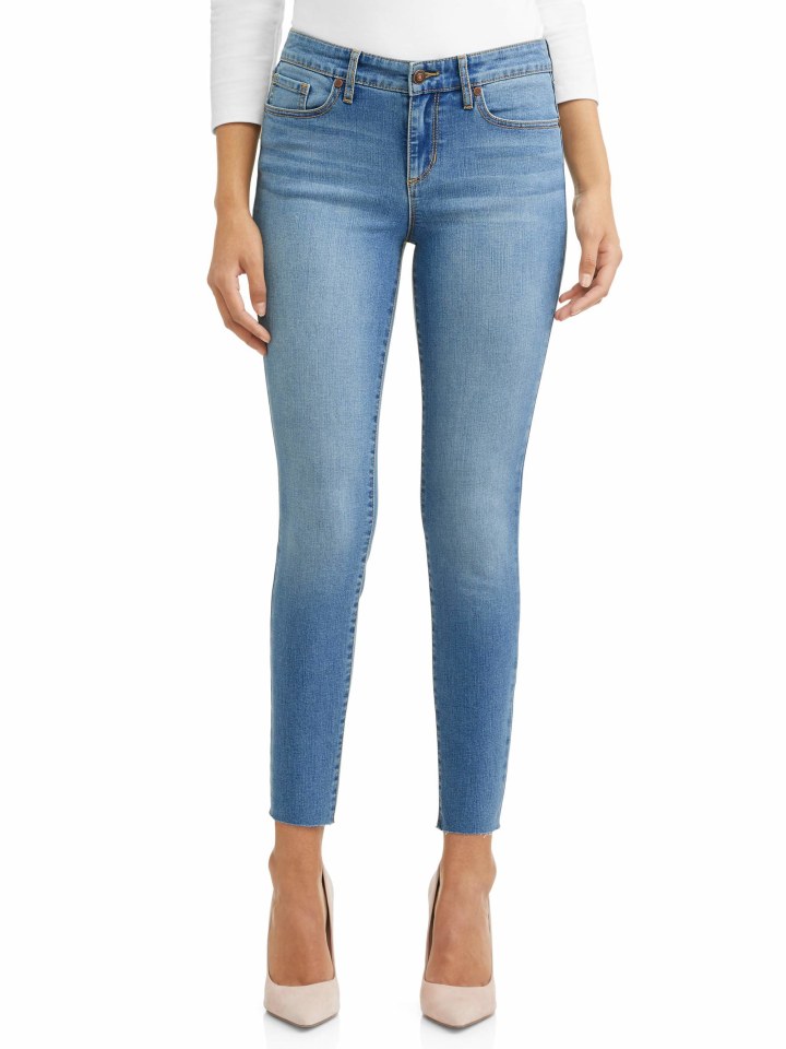 Sof?a Skinny Mid Rise Soft Stretch Ankle Jean