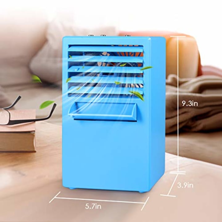 2018 Version AXUAN Air Cooler Portable Mini Air Conditioner Air Purifier & Humidifie 