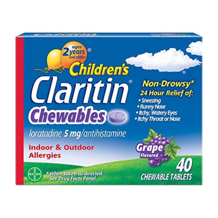 Children&#039;s Claritin Grape Chewables