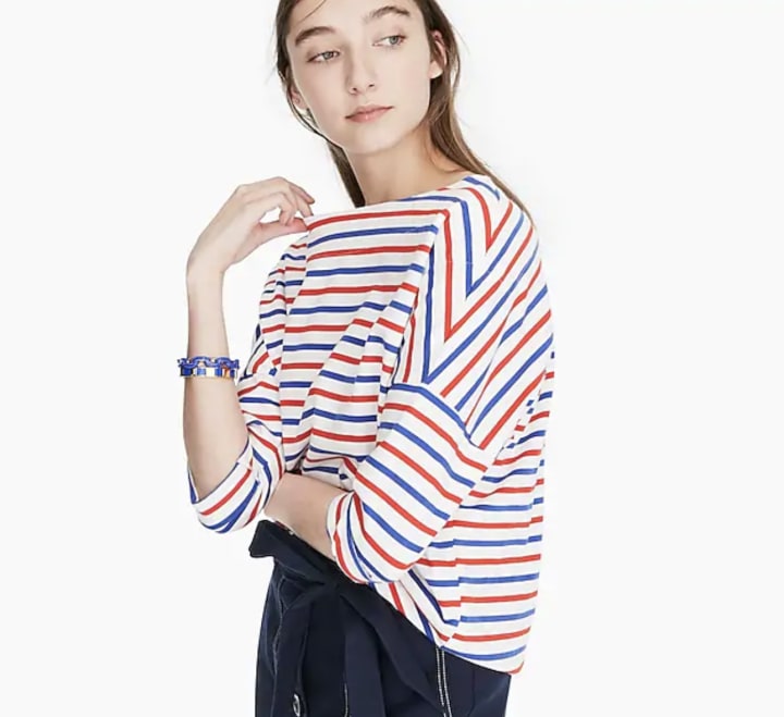 Oversized Striped T-shirt
