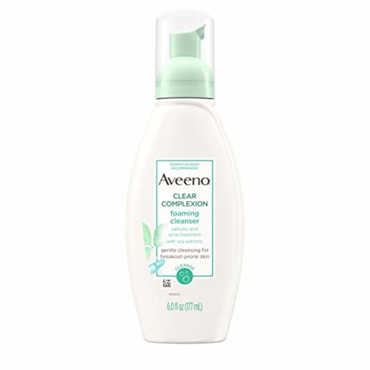 Aveeno Clear Complexion Foaming Cleanser, 6 Ounce