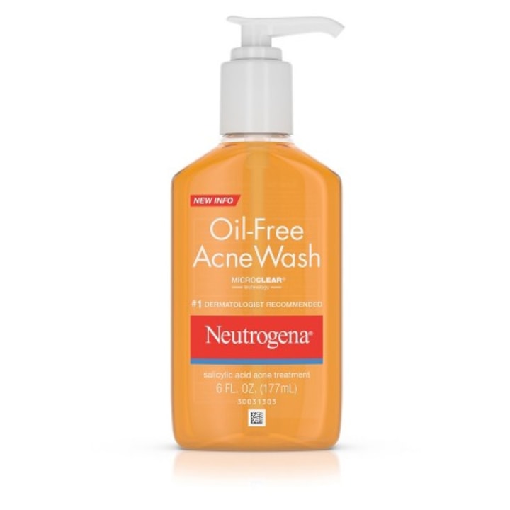 Neutrogena Oil-Free Salicylic Acid Acne Fighting Face Wash - 6 fl oz