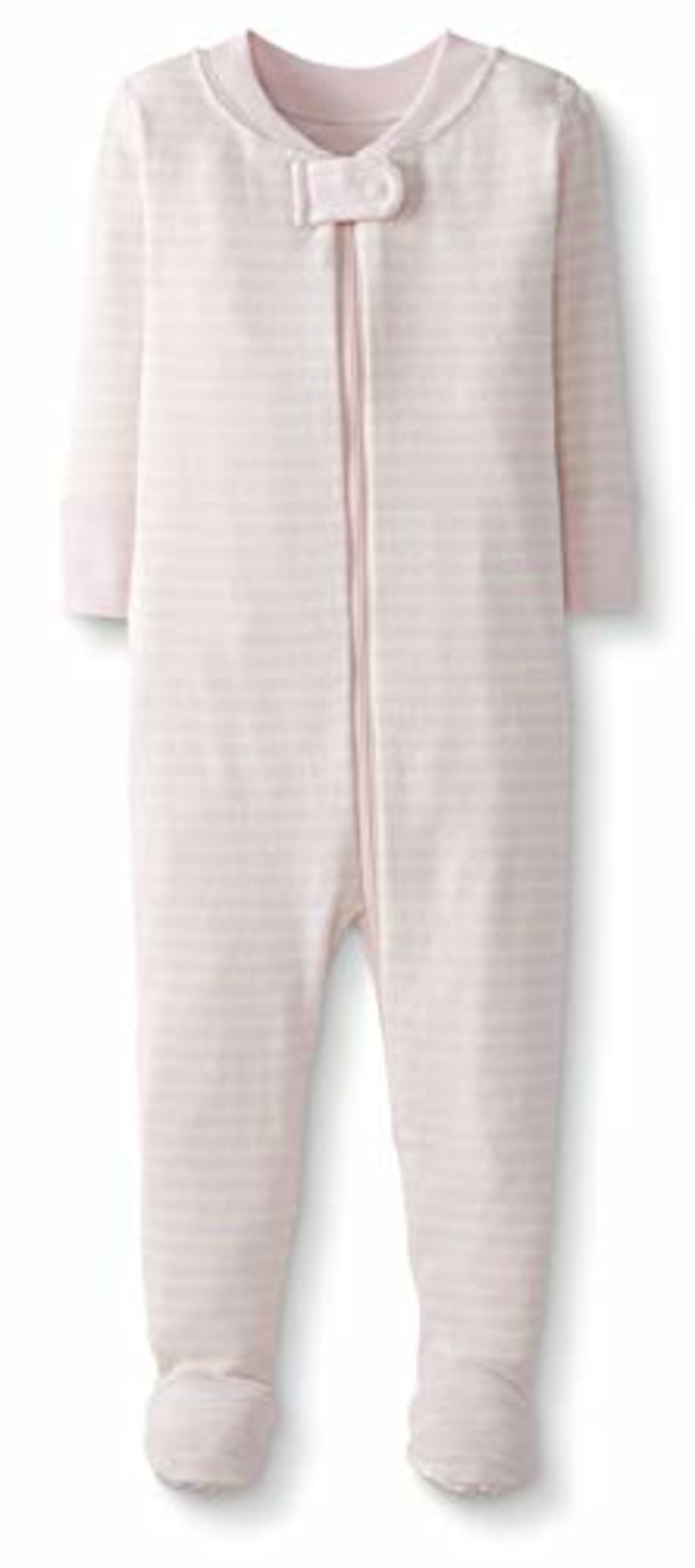 Moon and Back by Hanna Andersson Baby/ Toddler One-Piece Organic Cotton Footed Pajama, Pink, 2T