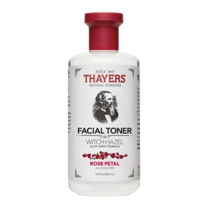 Thayers Alcohol-Free Rose Petal Witch Hazel Toner with Aloe Vera Formula-12 Oz (Facial Toner)