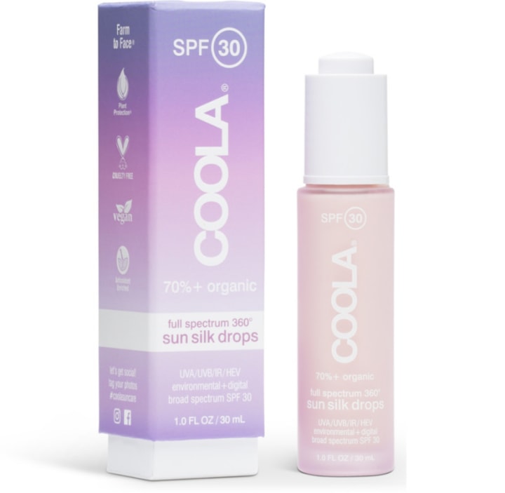 Coola Full Spectrum 360 Degree Sun Silk Drops Organic Sunscreen SPF 30