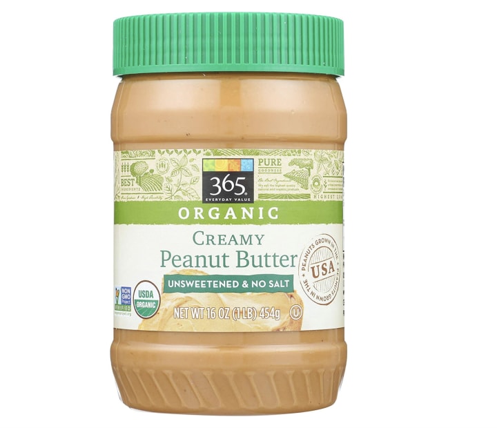 365 Everyday Value Organic Creamy Peanut Butter