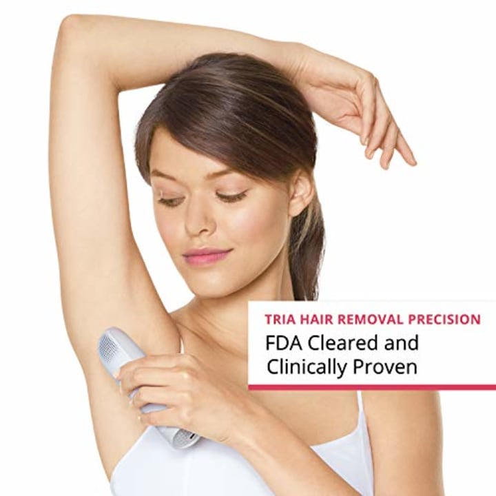 Tria Beauty Precision Hair Removal Laser for Women and Men - At Home Device for Permanent Results on Face and Body - FDA cleared - Dove
