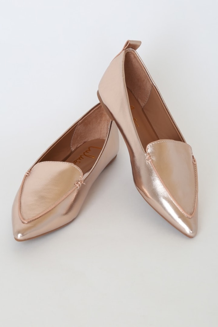 Lulus Emmy Rose Pointed Loafers
