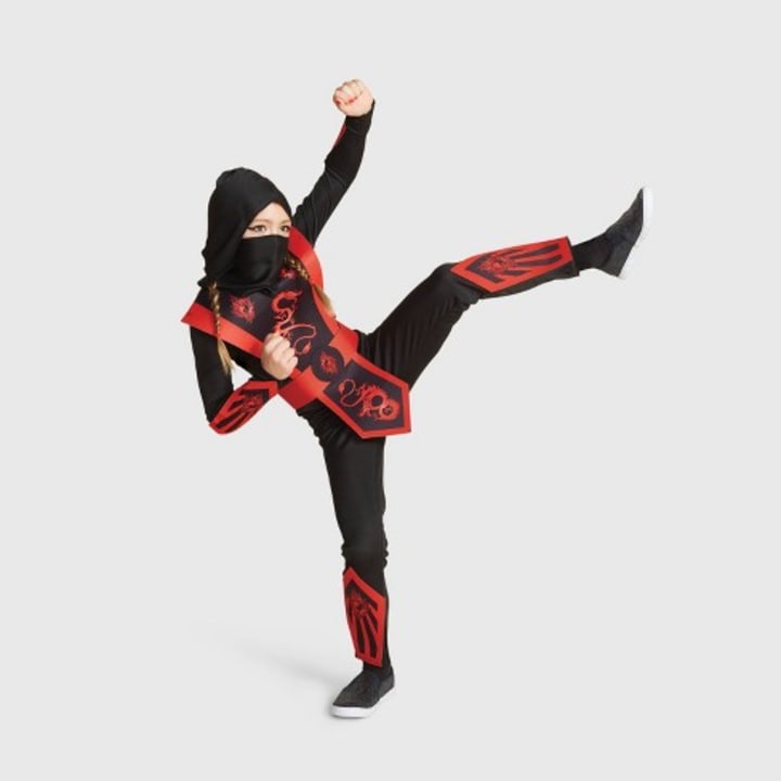 Red Ninja Halloween Costume