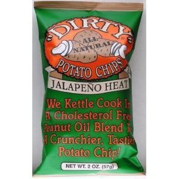 Dirty Potato Chips Jalapeno Heat (Case of 25)