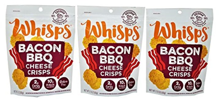 Whisps Bacon BBQ Cheese Crisps (3 Pack)