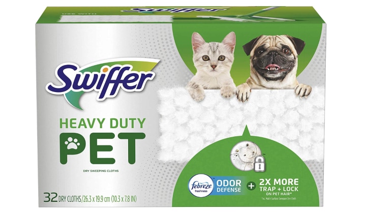 Swiffer Sweeper Pet Cloth Refills, 32-count
