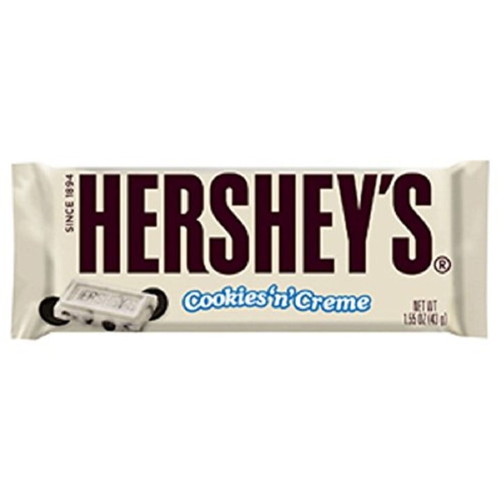 HERSHEY&#039;S Cookies &#039;n&#039; Creme Candy Bar, 1.55 Ounce (Pack of 36)