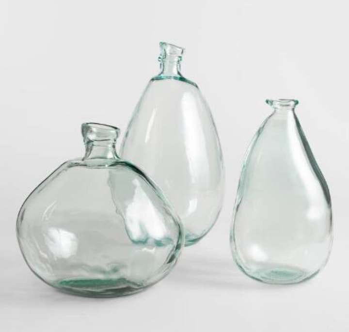 Clear Barcelona Vases