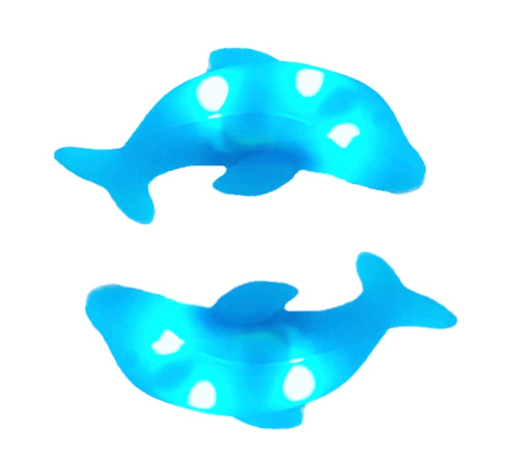 Ocean Blue Dolphin Accessory