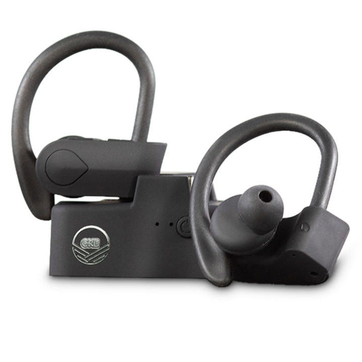 XT9 True Wireless Fitness Headphones with Charging Dock