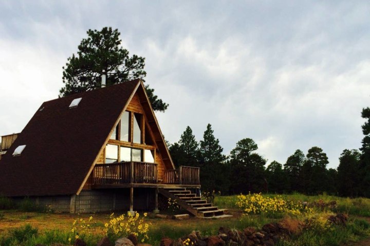A-Frame Mountain View Cabin in a National Forest