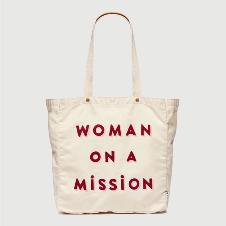 FEED Woman on a Mission Tote