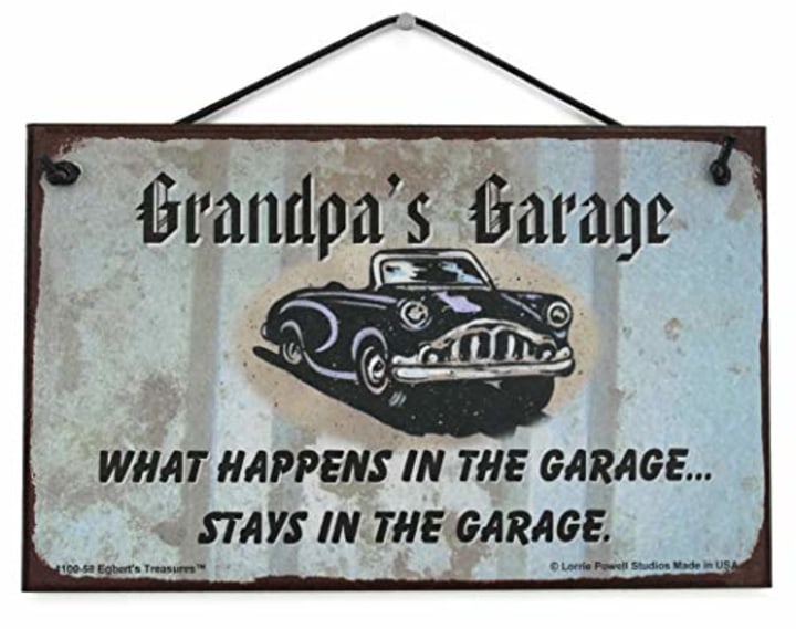 Grandpa&#039;s Garage Sign
