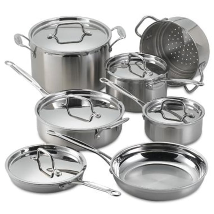 Cuisinart MultiClad Pro Stainless Steel 12-Piece Cookware Set
