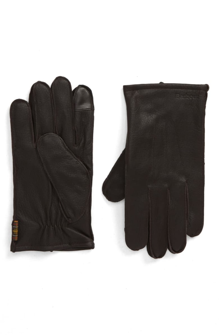 Bexley Touchscreen Compatible Leather Gloves
