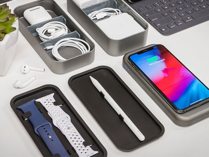 Organize Your Apple Gear & Keep It Charged with This Ingenious, Wireless Charging Box