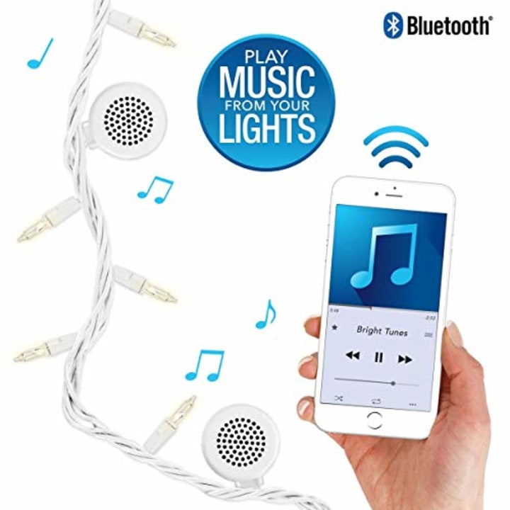 Decorative String Lights with Bluetooth Speakers