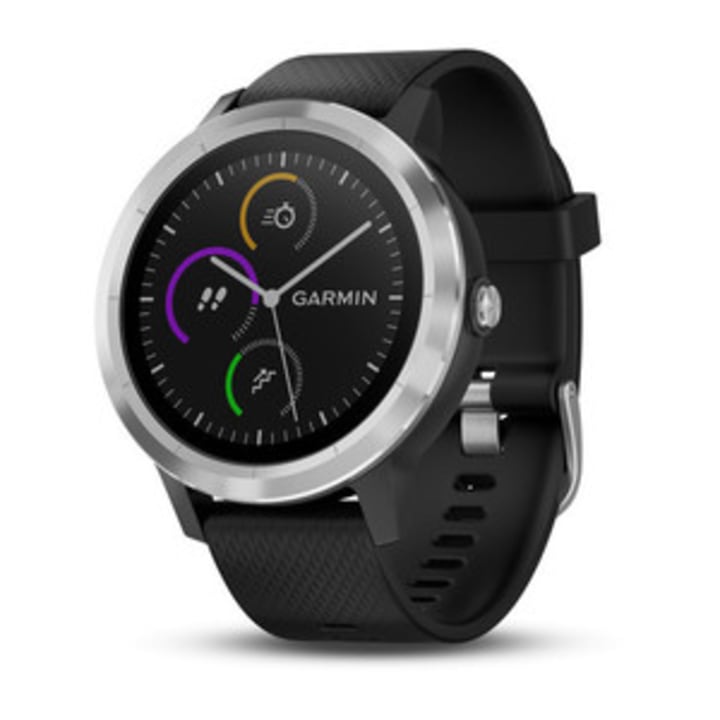 Garmin vivoactive 3 Black with Stainless Hardware Smart Watch (010-01769-01)