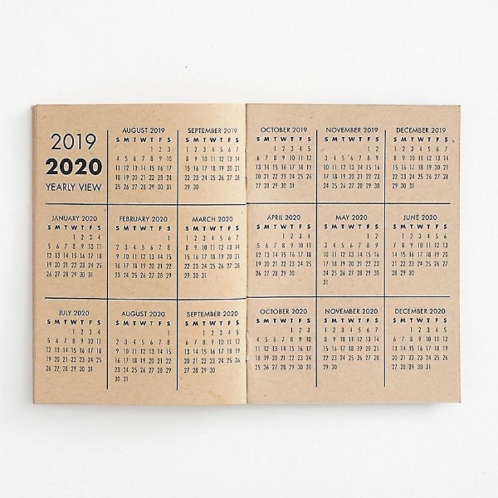 2019-2020 Dots Mini Booklet Planner