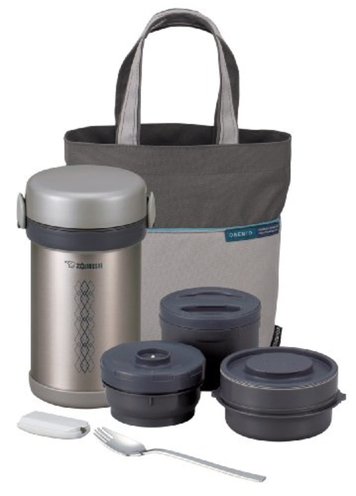 Zojirushi Lunch Bag &amp; Stainless Steel Lunch Jar